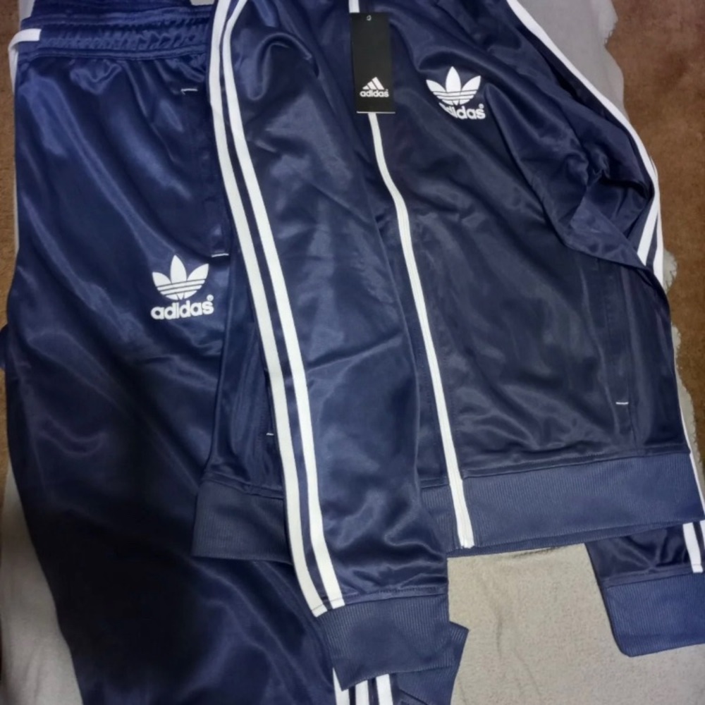 Adidas Tracksuit, Mens, Navy blue, size 4XL NWT SOLD on FB MarketPlace